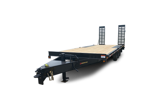 24,000# GVWR Deckover Equipment Float Trailer