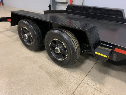 14,000# GVWR Hydraulic Drop Deck Equipment Float Trailer