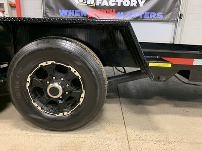 14,000# GVWR Hydraulic Drop Deck Equipment Float Trailer