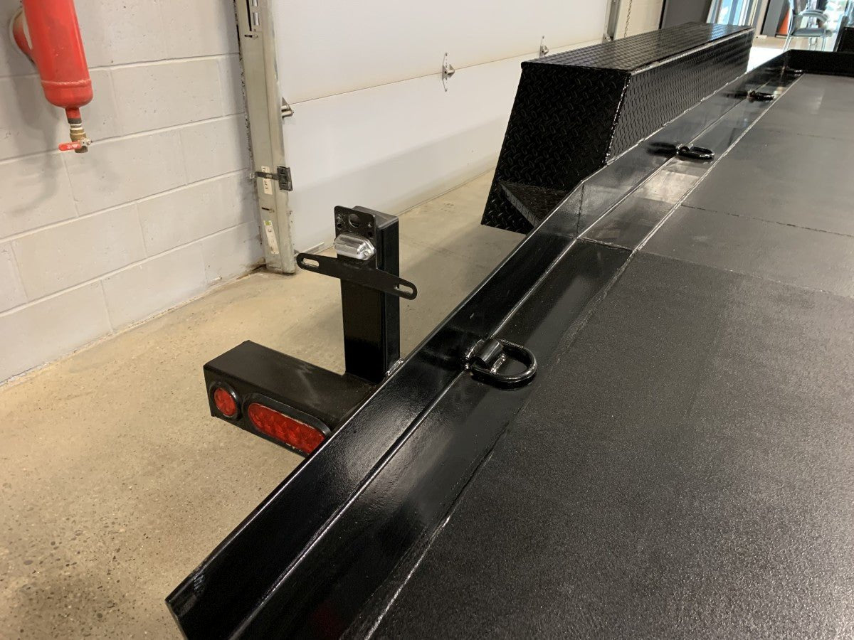 14,000# GVWR Hydraulic Drop Deck Equipment Float Trailer