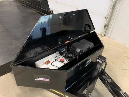 14,000# GVWR Hydraulic Drop Deck Equipment Float Trailer