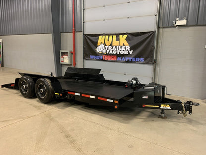 14,000# GVWR Hydraulic Drop Deck Equipment Float Trailer