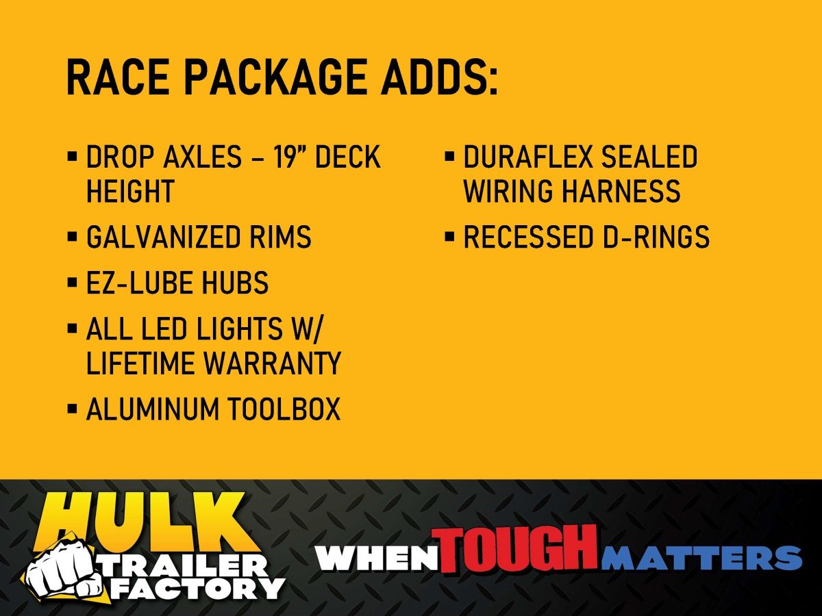 7,000# GVWR Aluminum Car Hauler