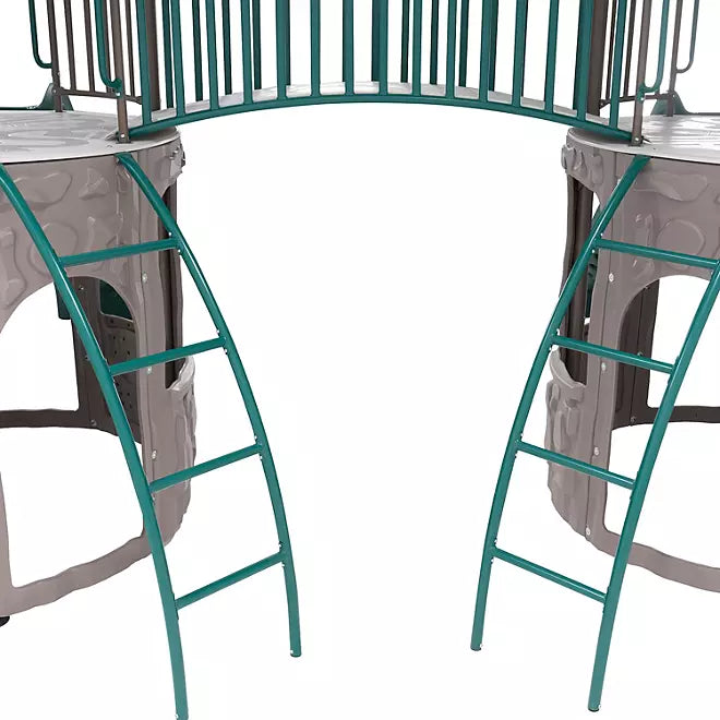 Lifetime 90966 Double Adventure Tower with Monkey Bars