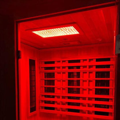 Finnmark FD-4 Trinity 2-Person Infrared & Steam Sauna with Red Light and Traditional Heat