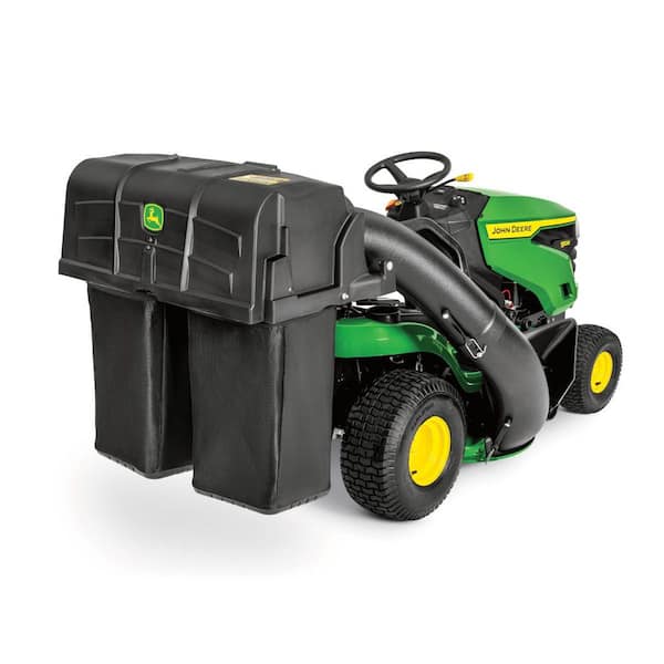 John Deere 42-inch Twin Bagger for 100 Series Tractors – Fast, Easy Attachment