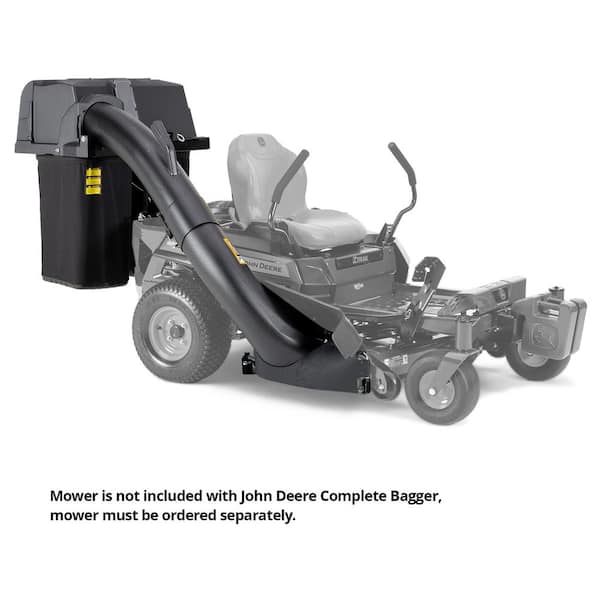 John Deere 42-inch Zero-Turn Mower Twin Bagger: 6.5 Bushel Grass Collection System
