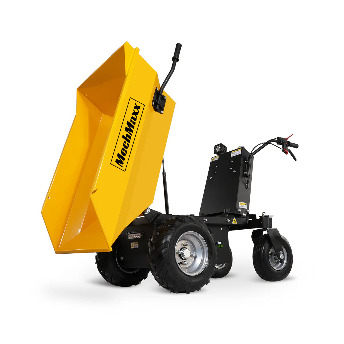 MechMaxx 1100 lb Electric Mini Dumper, 48V 1000W Brushless Motor – Model E50
