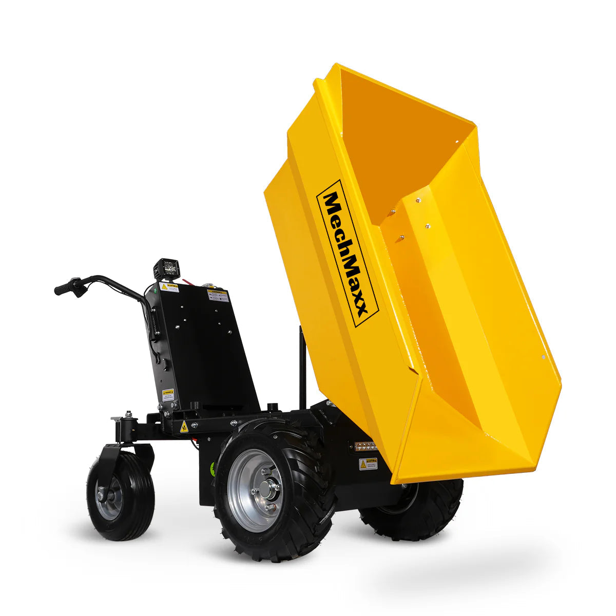 MechMaxx 1100 lb Electric Mini Dumper, 48V 1000W Brushless Motor – Model E50