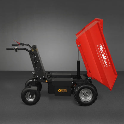 1100 lb Capacity 48V Electric Hydraulic Dump Cart with 1000W Motor – Model EH50