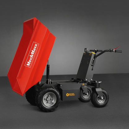 1100 lb Capacity 48V Electric Hydraulic Dump Cart with 1000W Motor – Model EH50