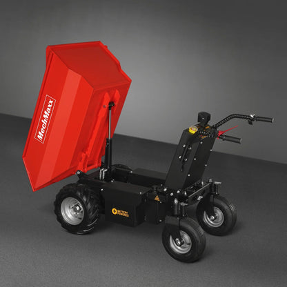 1100 lb Capacity 48V Electric Hydraulic Dump Cart with 1000W Motor – Model EH50
