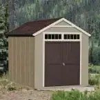 Majestic 8 ft. x 12 ft. Wood Storage Shed