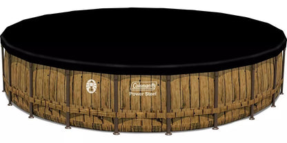 Coleman Power Steel 22′ x 52 Round Above Ground Pool Set