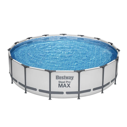 Bestway Steel Pro Max 15ft x 48 in. Frame Size Above Ground Swimming Pool Set