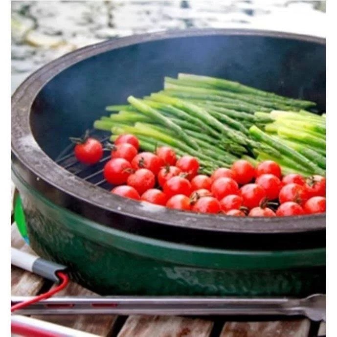 Big Green Egg 18.25 in. Large Charcoal Kamado Grill and Smoker Green