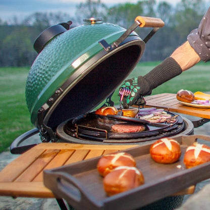 Big Green Egg 18.25 in. Large Charcoal Kamado Grill and Smoker Green