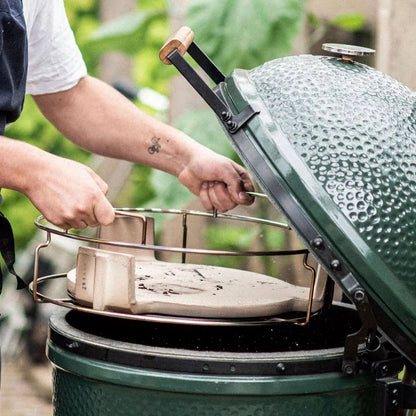 Big Green Egg 18.25 in. Large Charcoal Kamado Grill and Smoker Green