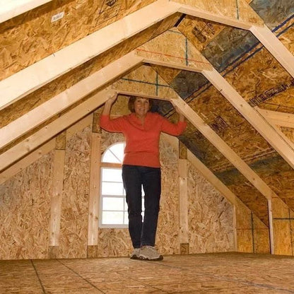 Best barns Hampton 12×24 Wood Storage Shed Kit Installation Included