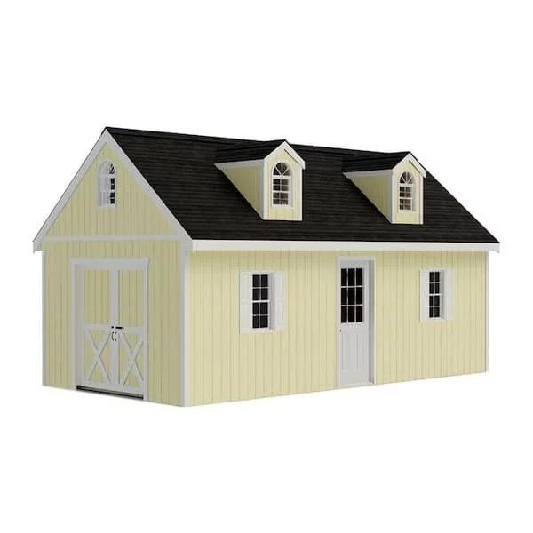 Best barns 12-ft x 20-ft Arlington with Floor Gable Engineered Storage Shed Installation Included