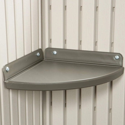 Lifetime 15 ft. x 8 ft. Outdoor Garden Storage Shed with Double Doors & Skylights