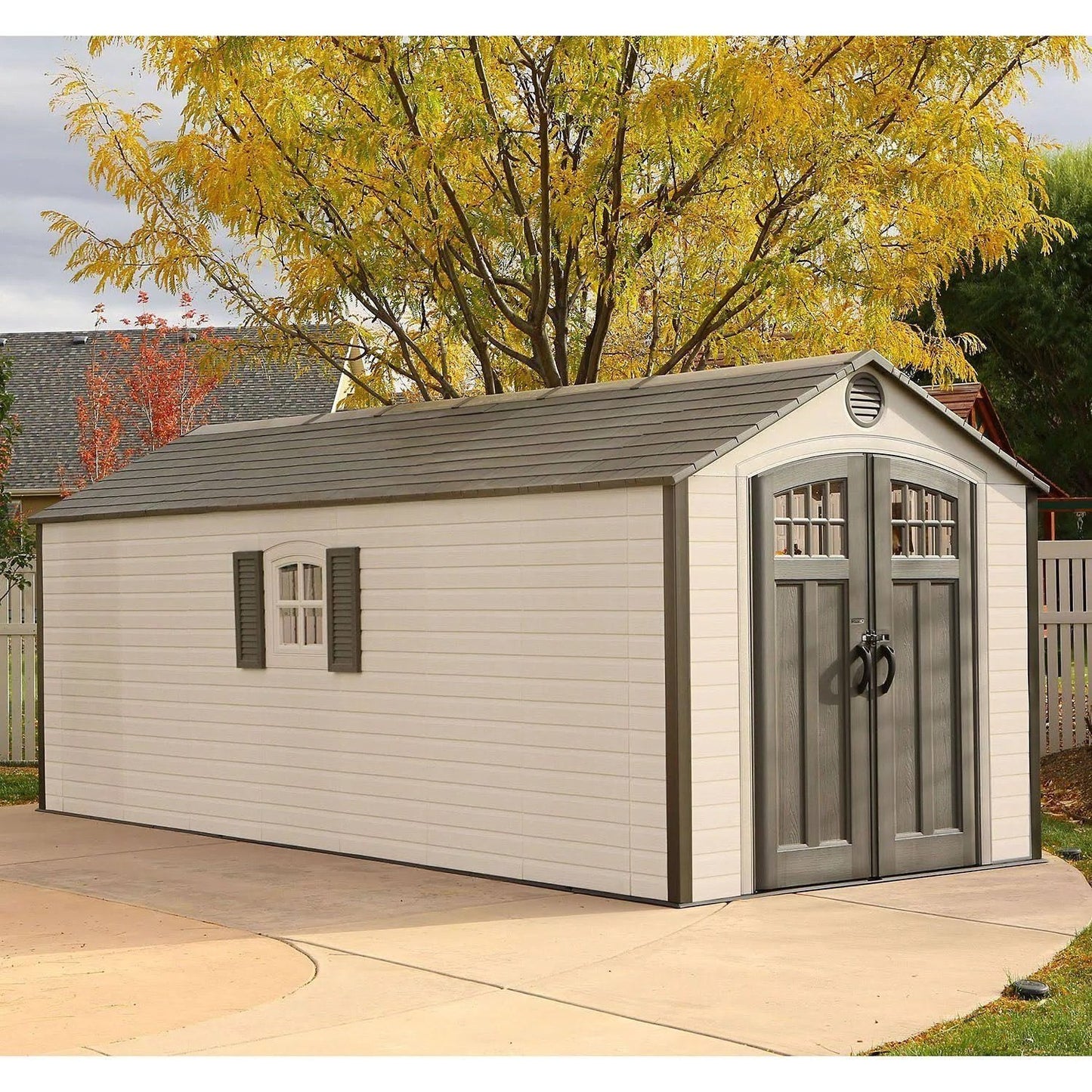 Lifetime 8 ft. W x 20 ft. D Storage Shed