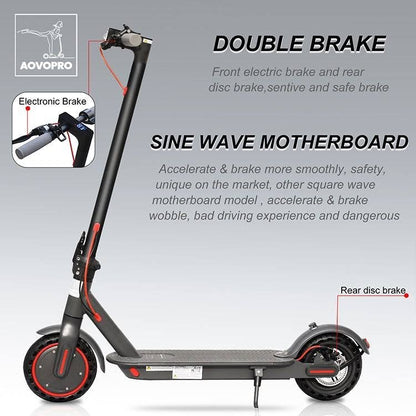 AOVO Pro Foldable Adult Electric Scooter M365