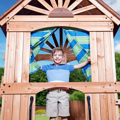 Backyard Discovery Caribbean Cedar Swing Set