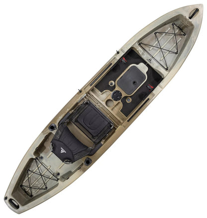 Ascend 12T Sit-On-Top Kayak – Stable & Spacious Fishing and Recreation Kayak