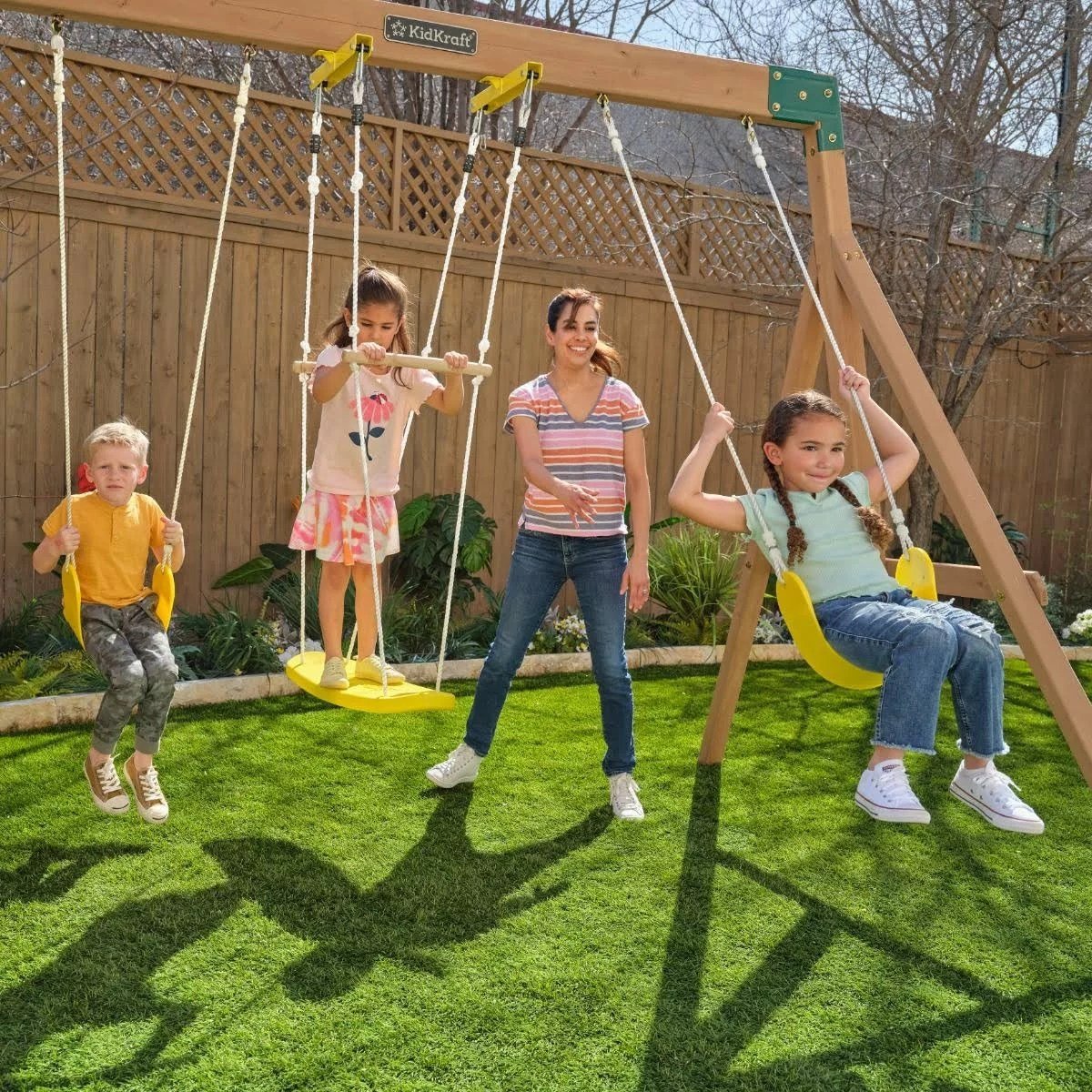 Kidkraft Hideaway Haven Swing Set