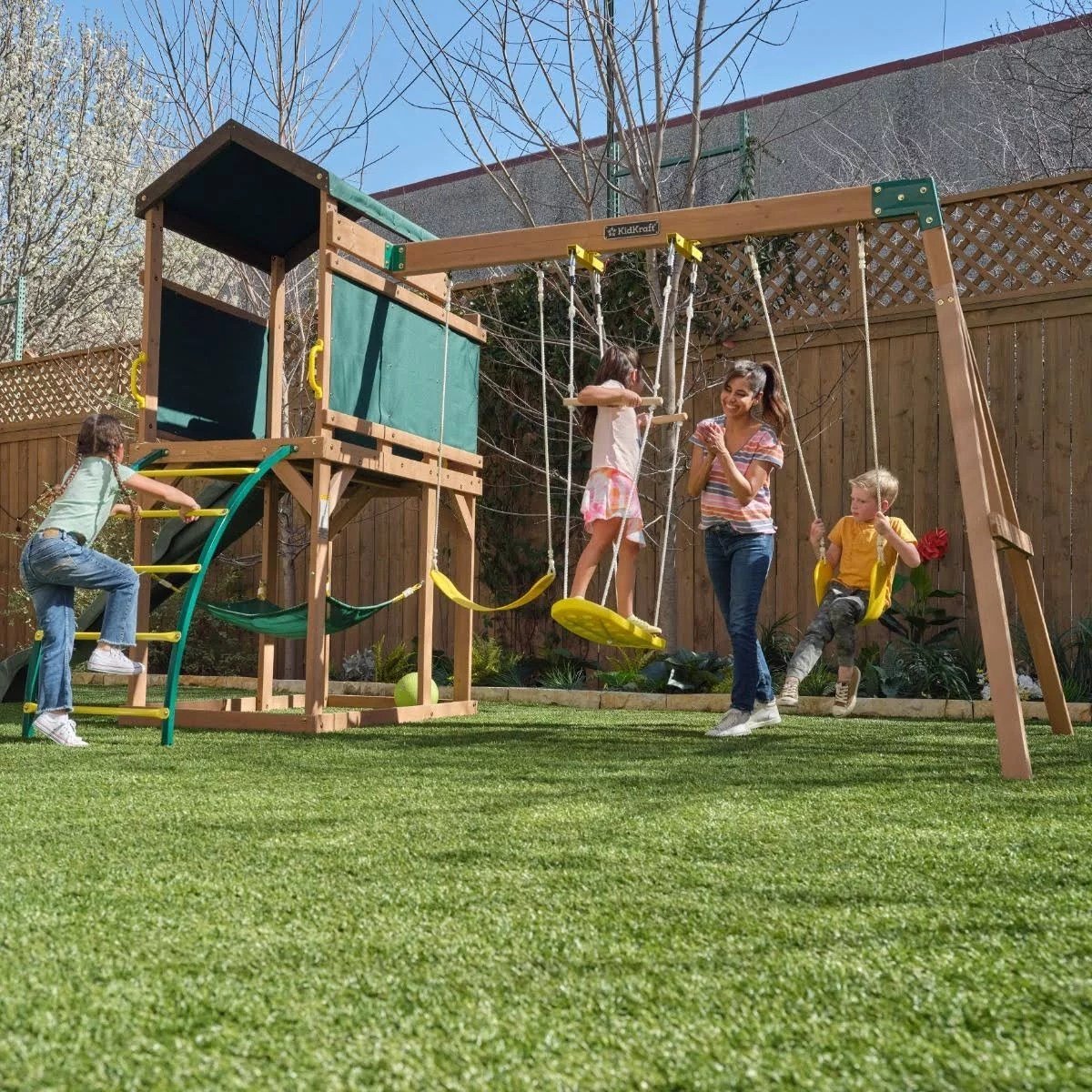 Kidkraft Hideaway Haven Swing Set